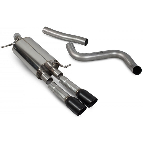 Scorpion GPF-Back System Non-Valved - Ford MK8.5 Fiesta - Daytona Ceramic