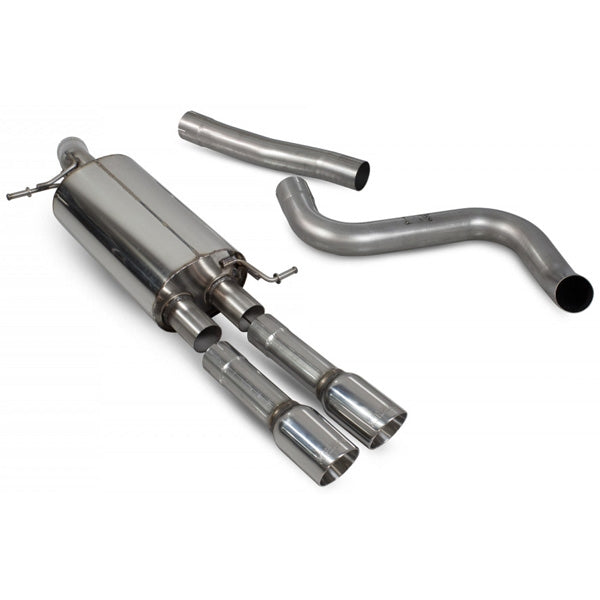Scorpion GPF-Back System Non-Valved - Ford MK8.5 Fiesta - Daytona