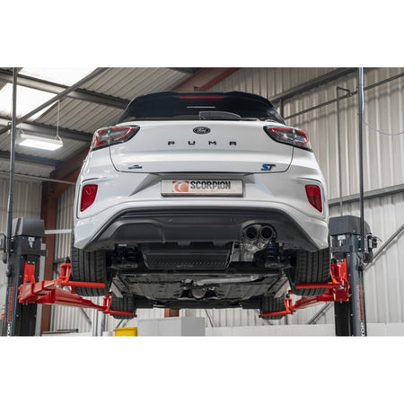 Scorpion Predator GPF-Back System Non-Valved - Ford MK2 Puma - Ascari