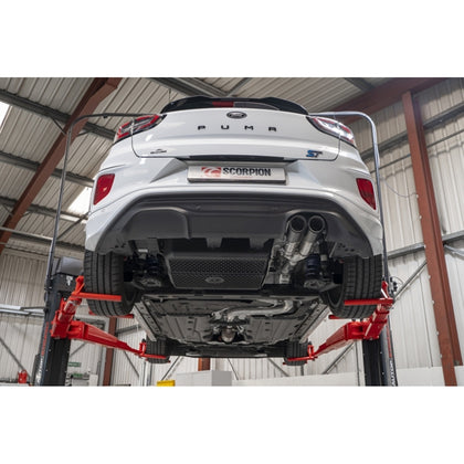 Scorpion Predator GPF-Back System Non-Valved - Ford MK2 Puma - Ascari
