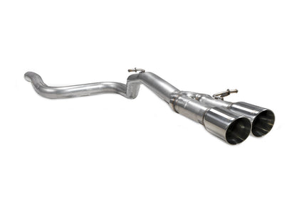 Scorpion GPF-back udstødning til Ford MK2 Puma, Daytona, set skråt bagfra