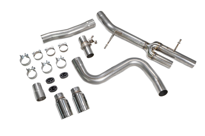 Scorpion GPF-back udstødning til Ford MK8 med ventiler, Daytona, kit_top