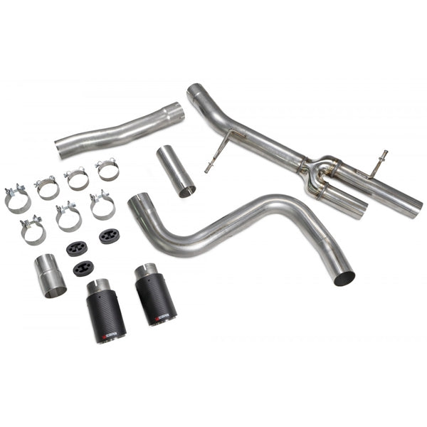 Scorpion Predator GPF-Back System Non-Valved - Ford MK8 - Ascari