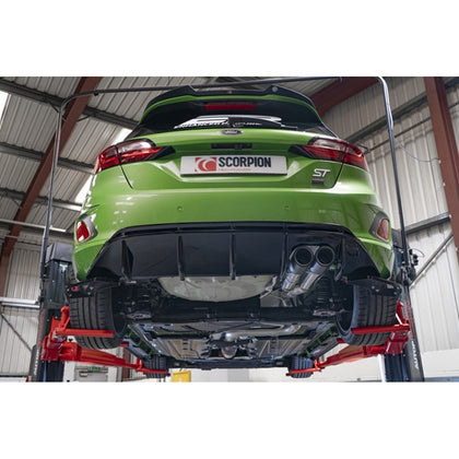 Scorpion Predator GPF-Back System Non-Valved - Ford MK8 - Ascari
