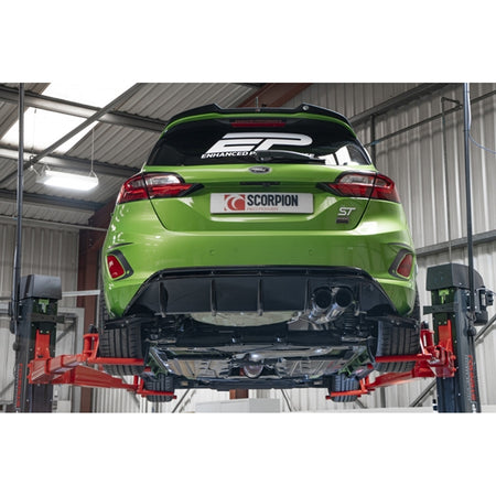 Scorpion Predator GPF-Back System Non-Valved - Ford MK8 - Daytona Ceramic