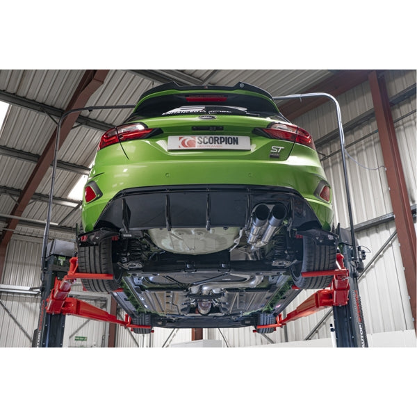 Scorpion Predator GPF-Back System Non-Valved - Ford MK8 - Daytona Ceramic