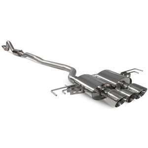 Scorpion Part-Resonated Cat-Back System - Honda Civic - Daytona