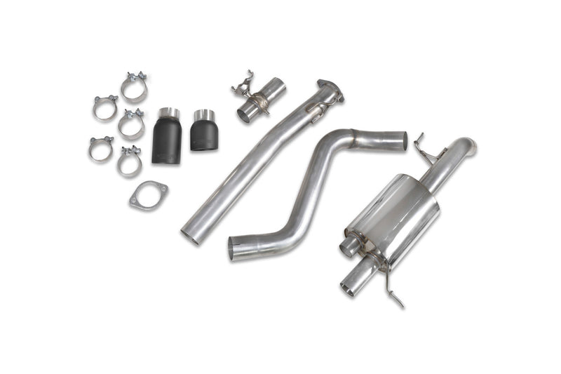 Scorpion GPF-back udstødning til Hyundai I20 med ventiler, Daytona Ceramic, kit_top