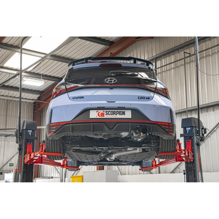 Scorpion GPF-Back With Electronic Valve - Hyundai I20 - Daytona Ceramic