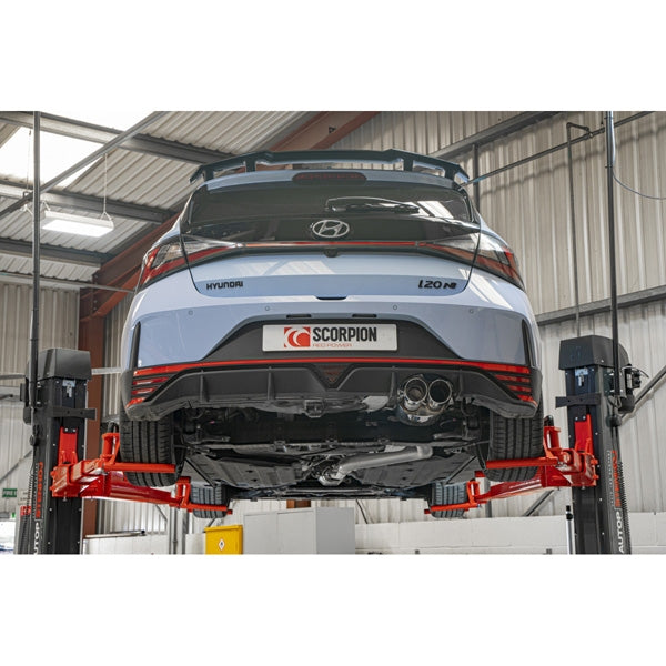 Scorpion GPF-Back With Electronic Valve - Hyundai I20 - Daytona
