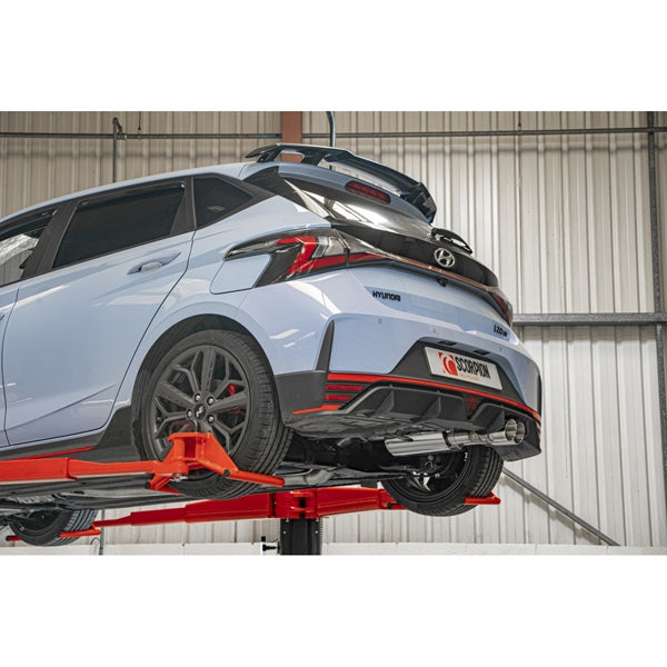 Scorpion GPF-Back With Electronic Valve - Hyundai I20 - Daytona