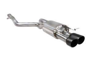 Scorpion GPF-back udstødning til Hyundai I20, Daytona Ceramic, set skråt bagfra