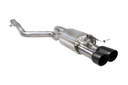 Scorpion GPF-back udstødning til Hyundai I20, Daytona Ceramic, set skråt bagfra