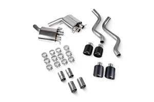 Scorpion half system udstødning til Range Rover Sport SVR 5.0 V8, Ascari, kit_top