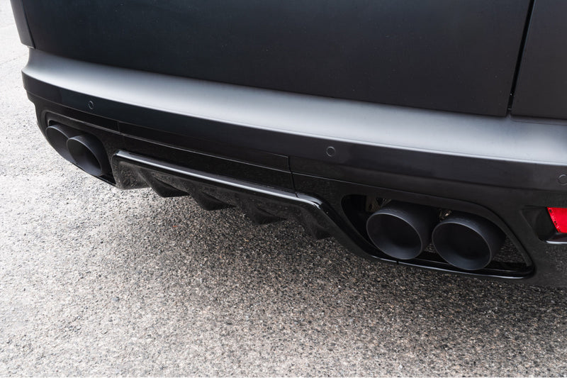 Scorpion half system udstødning til Range Rover Sport SVR 5.0 V8, Daytona Ceramic, tail