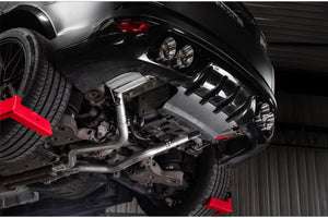 Scorpion half system udstødning til Range Rover Sport SVR 5.0 V8, Daytona, set fra siden