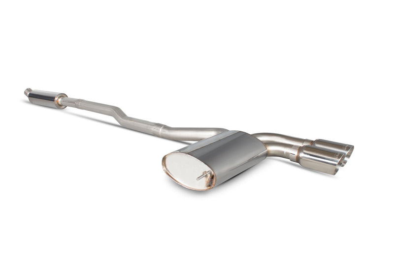 Scorpion cat-back udstødning til Mini Cooper – resoneret, Daytona, 3quart