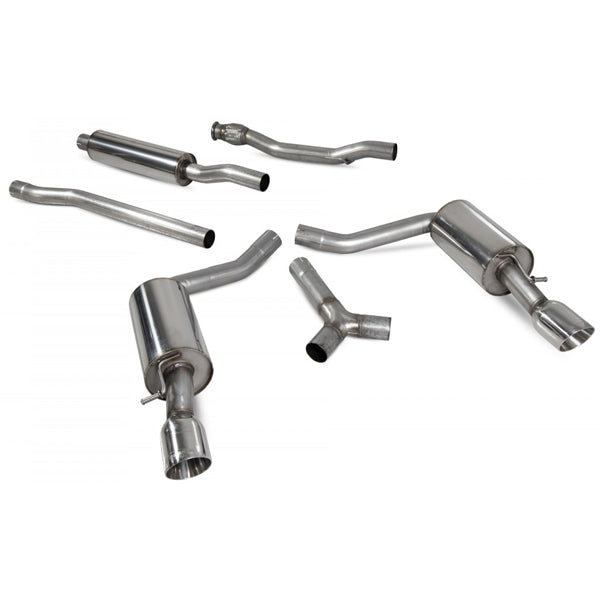 Scorpion Resonated Cat-Back System - Mini Clubman - Daytona