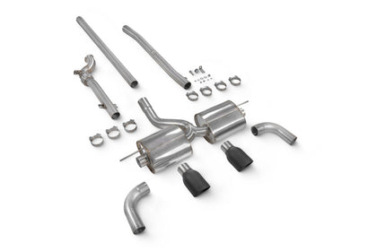 Scorpion cat-back udstødning til Mini Countryman – ikke-resoneret, Daytona Ceramic, kit_top