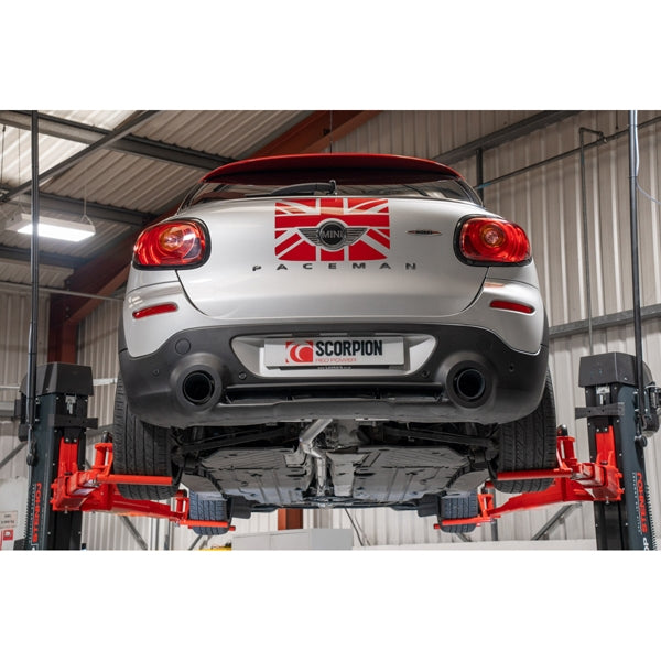 Scorpion Non-Resonated Cat-Back System - Mini Countryman - Daytona Ceramic