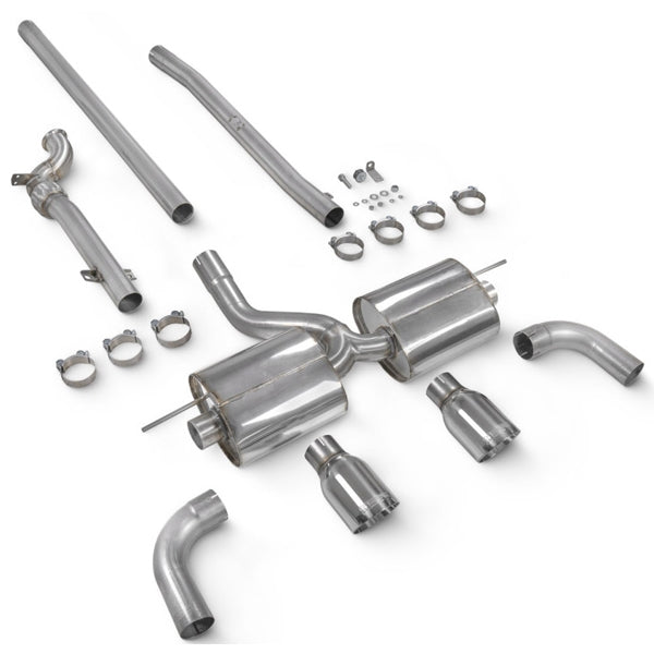 Scorpion Non-Resonated Cat-Back System - Mini Countryman - Daytona