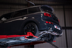 Scorpion cat-back udstødning til Mini Clubman F54 Cooper S – resoneret, Daytona, set fra siden