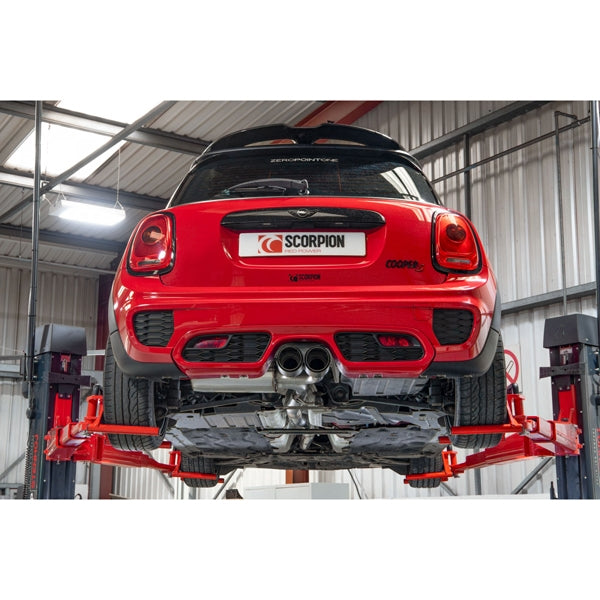 Scorpion Non-Resonated GPF-Back System - Mini Cooper - Ascari