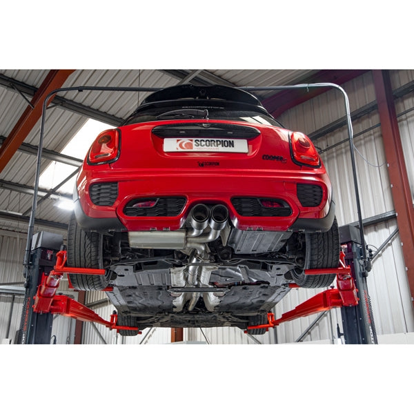 Scorpion Non-Resonated Cat-Back System - Mini Cooper - Ascari