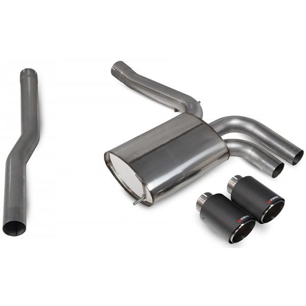 Scorpion Non-Resonated GPF-Back System - Mini Cooper - Ascari