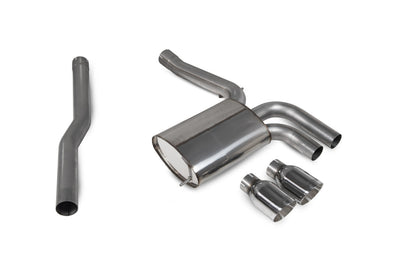 Scorpion GPF-back udstødning til Mini Cooper – ikke-resoneret, Daytona, kit_top