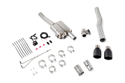 Scorpion GPF-back udstødning til Mini Cooper S F56 med ventiler, Daytona Ceramic, kit_top