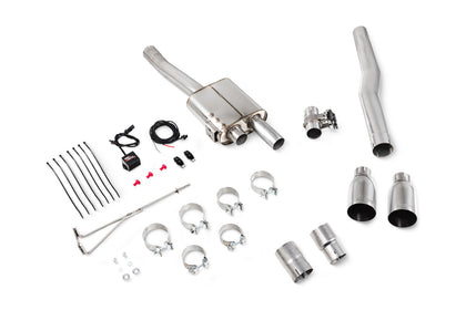 Scorpion GPF-back udstødning til Mini Cooper S F56 med ventiler, STW, kit_top