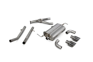 Scorpion half system udstødning til Nissan 370Z, Daytona, kit_top