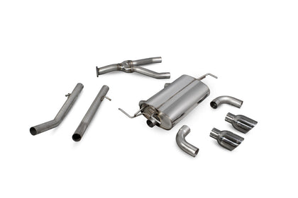 Scorpion half system udstødning til Nissan 370Z, Daytona, kit_top