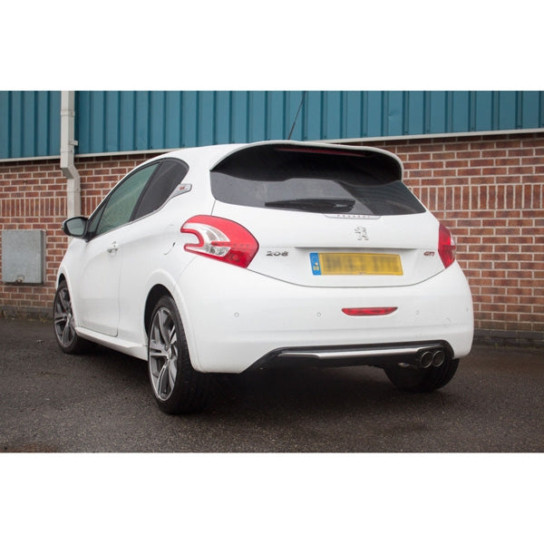 Scorpion Non-Resonated Cat-Back System - Peugeot 208 - Daytona
