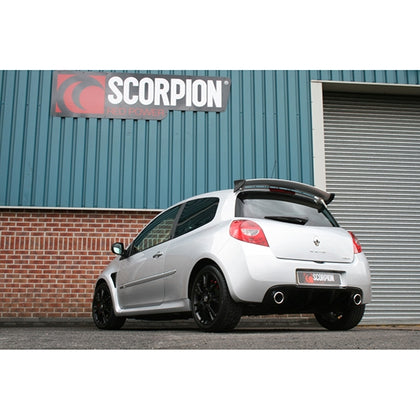 Scorpion Resonated Cat-Back System - Renault MK3 Clio 200 - OE Fitment