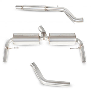 Scorpion Resonated Cat-Back System - Renault MK3 Clio 200 - OE Fitment