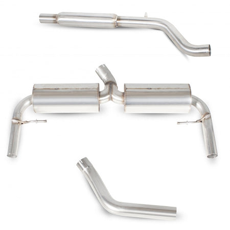 Scorpion Resonated Cat-Back System - Renault MK3 Clio 200 - OE Fitment
