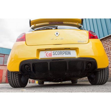 Scorpion Resonated Cat-Back System - Renault MK3 Clio 197 - STW (twin)