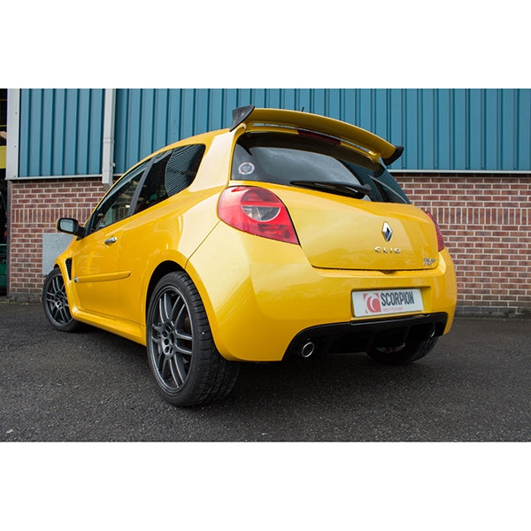 Scorpion Resonated Cat-Back System - Renault MK3 Clio 197 - Imola
