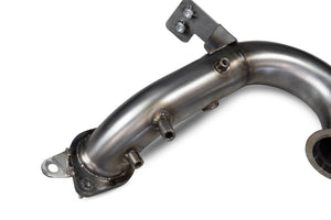 Scorpion de-cat downpipe til Renault Megane R.S. 300 Trophy, tæt på