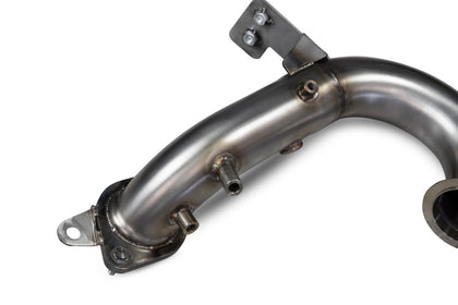 Scorpion de-cat downpipe til Renault Megane R.S. 300 Trophy, tæt på