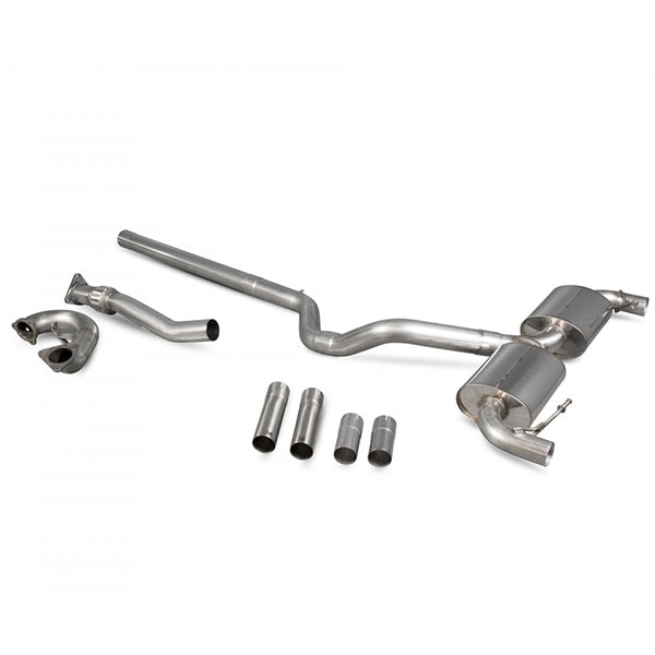 Scorpion Turbo-back Non-res De-cat System - Renault MK3 CLIO 197/200 F4RT Engine Conversion