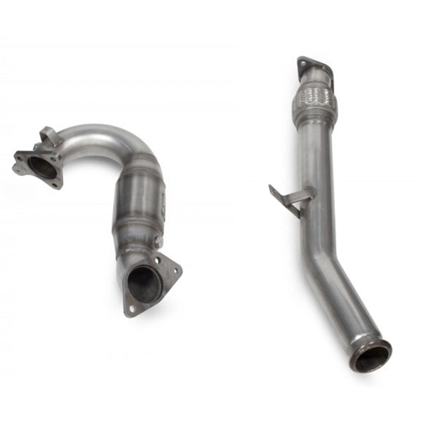 Scorpion Downpipe With High Flow Sports Catalyst - Renault MK4 Clio 200 EDC 13-15