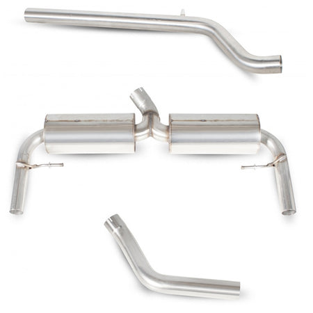 Scorpion Non-Resonated Cat-Back System - Renault MK3 Clio 200 - OE Fitment