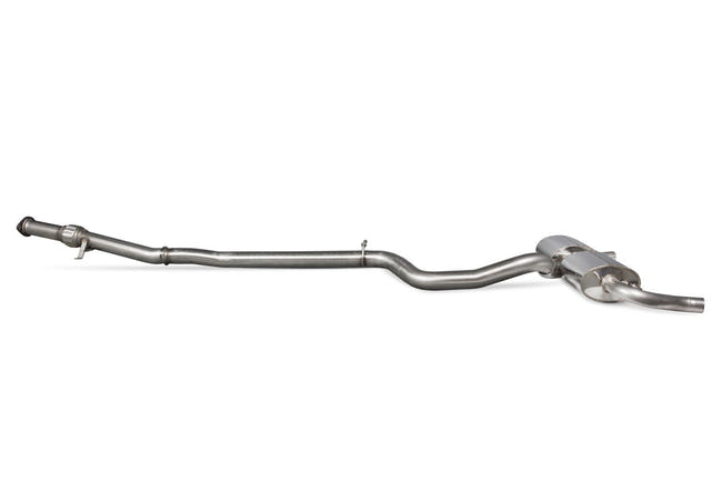Scorpion cat-back udstødning til Renault MK4 Clio 200 EDC / 220 Trophy 15-18, set fra siden