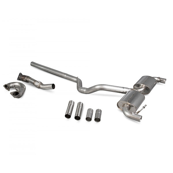 Scorpion Turbo-back Non-res System With Sports Catalyst - Renault MK3 CLIO 197/200 F4RT Engine Conversion