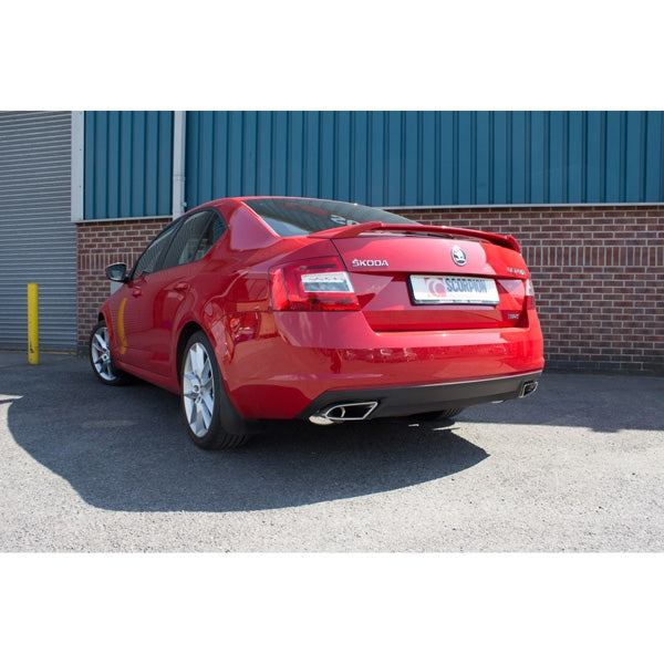 Scorpion Non-Resonated CAT-Back System - Skoda Octavia - OE Fitment