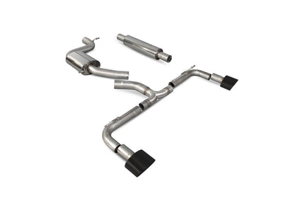 Scorpion GPF-back udstødning til Seat Leon – resoneret, EVO R Ceramic, kit_top