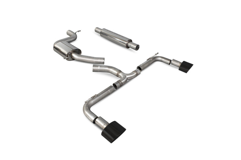 Scorpion GPF-back udstødning til Seat Leon – resoneret, EVO R Ceramic, kit_top